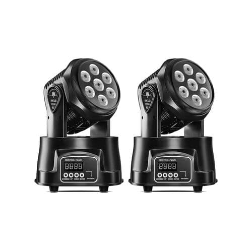 Dual Multi-Colored Moving Lights